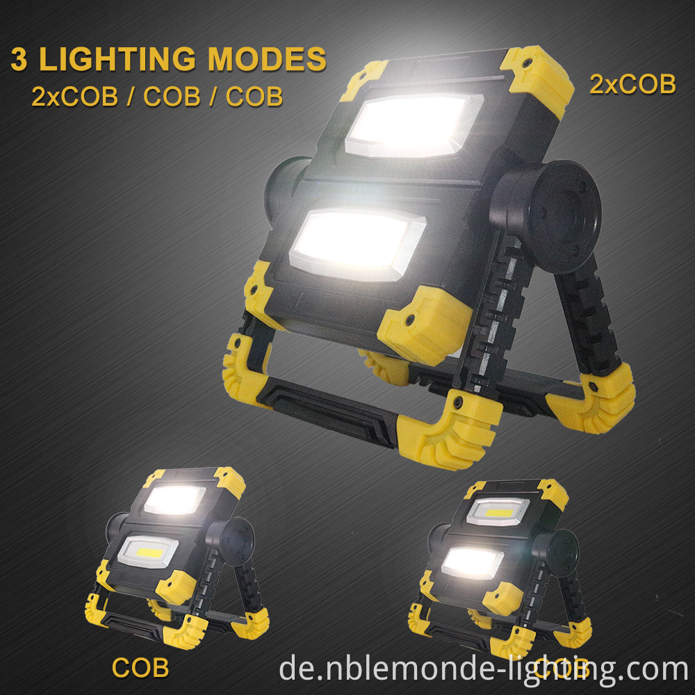 Portable 10W Wireless COB LED Task Lamp